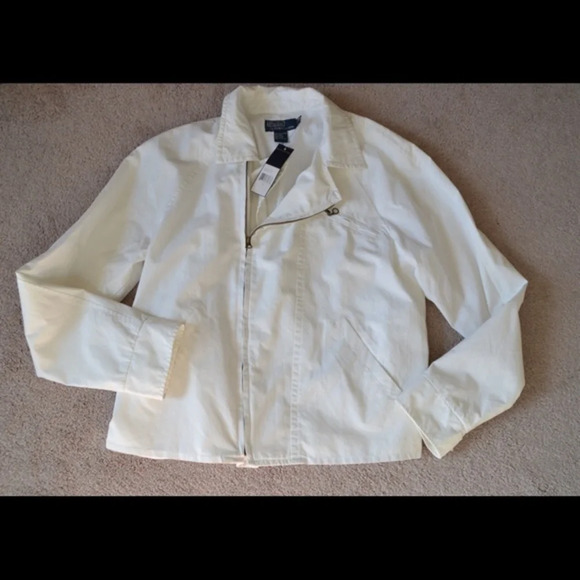 NWT Ralph Lauren white Light jacket - Picture 2 of 4